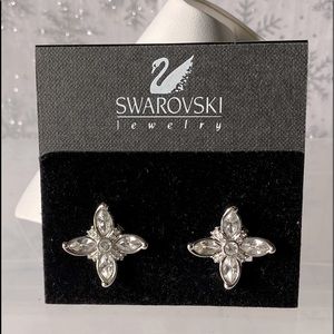 Swarovski clip on earrings